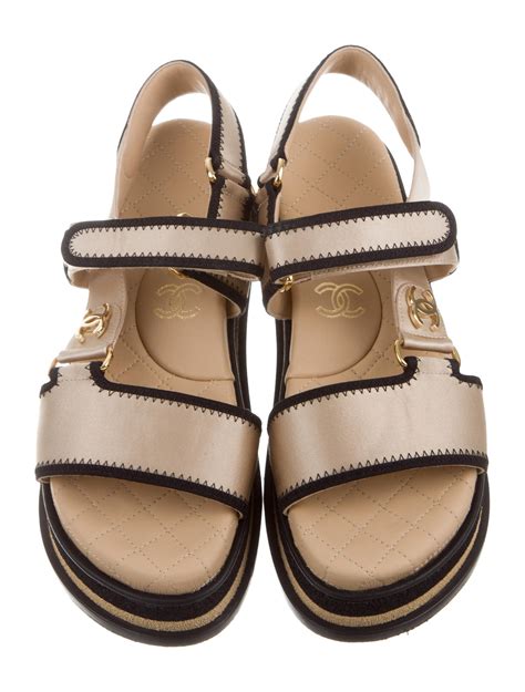 chanel snadles|chanel sandals for women.